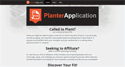 Desktop Screenshot of planterapp.com